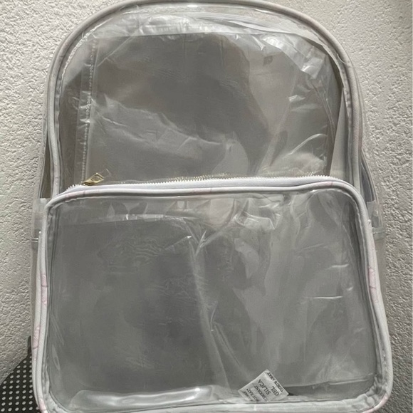 Transparent Gray Backpack - Picture 1 of 3